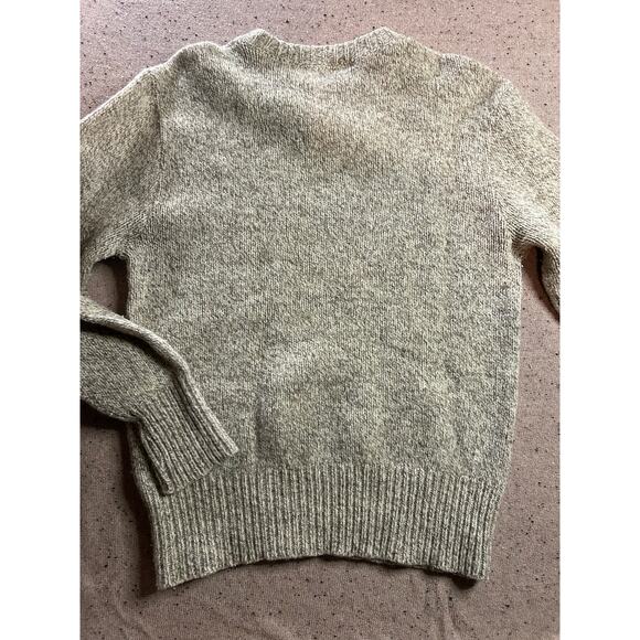 VTG Winona Knits Oatmeal Sweater Men’s XL Wool Blend Classic Cabincore Lodgecore - Picture 6 of 8